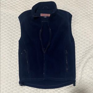 Vineyard Vines Dark Blue Fleece Vest